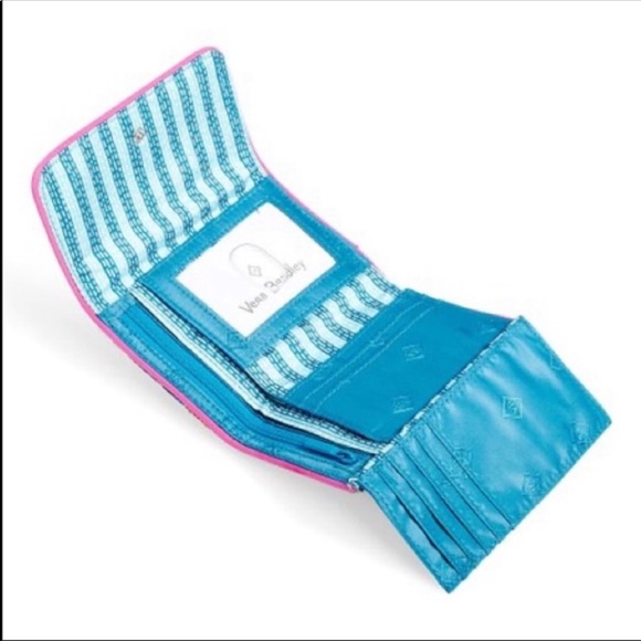 NEW iconic RFID compact bifold wallet superbloom - Picture 3 of 3